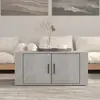 Image de Table Basse Gris Béton 80x50x36 Cm Bois D'ingénierie Vidaxl