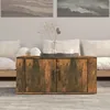Image de vidaXL Table basse Chêne fumé 80x50x36 cm Bois dingénierie 816517