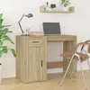 Image de Bureau Chêne Sonoma 100x49x75 Cm Bois D'ingénierie Vidaxl