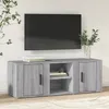 Image de Meuble Tv Sonoma Gris 100x31,5x35 Cm Bois D'ingénierie Vidaxl