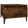 Image de Table D'appoint Chêne Fumé 50x46x35 Cm Bois D'ingénierie Vidaxl
