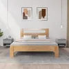 Image de Tables De Chevet 2 Pcs Sonoma Gris 50x46x50cm Bois D’ingénierie Vidaxl