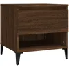 Image de Table D'appoint Chêne Marron 50x46x50 Cm Bois D'ingénierie Vidaxl