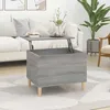 Image de vidaXL Table basse Sonoma gris 60x445x45 cm Bois dingénierie 819570