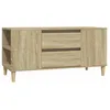 Image de Meuble Tv Chêne Sonoma 102x44,5x50 Cm Bois D'ingénierie Vidaxl