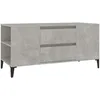 Image de Meuble Tv Gris Béton 102x44,5x50 Cm Bois D'ingénierie Vidaxl