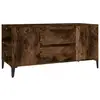 Image de Meuble Tv Chêne Fumé 102x44,5x50 Cm Bois D'ingénierie Vidaxl