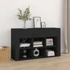 Image de Buffet Noir 100x30x59,5 Cm Bois D'ingénierie Vidaxl