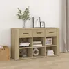 Image de Buffet Chêne Sonoma 100x30x59,5 Cm Bois D'ingénierie Vidaxl