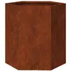 Image de Jardinière Rouillé 40x40x45 Cm Acier Corten Vidaxl