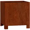 Image de Jardinière Avec Pieds Rouillé 30x30x30 Cm Acier Corten Vidaxl