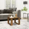 Image de Table D'appoint Chêne Fumé 50x50x35 Cm Bois D'ingénierie Vidaxl