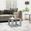 Image de 825826 vidaXL Table dappoint Sonoma gris 50x50x35 cm Bois dingénierie