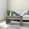 Image de Table Basse Sonoma Gris 68x50x38 Cm Bois D'ingénierie Vidaxl