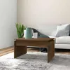 Image de 825842 vidaXL Table basse Chêne marron 68x50x38 cm Bois dingénierie