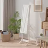 Image de Miroir Sur Pied Blanc 34x37x146 Cm Vidaxl