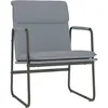 Image de Chaise Longue Gris Clair 55x64x80 Cm Tissu Vidaxl