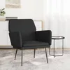 Image de Fauteuil Noir 62x79x79 Cm Velours Vidaxl