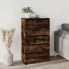 Image de Commode Chêne fumé 60x36x103 cm Bois dingénierie
