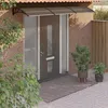 Image de vidaXL Auvent de Porte Marquise Solaire avec Support Abri Protection contre Pluie Banne Entrée Porte Patio 300x75 cm 153584