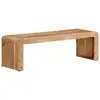 Image de Meuble Tv 110x33x33 Cm Bois D'acacia Massif Vidaxl