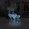 Image de Décorations De Noël De Renne Acrylique 2 Pcs 120 Cm Blanc Froid Vidaxl