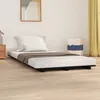 Image de Cadre De Lit Sans Matelas Noir 100x200 Cm Bois Massif De Pin Vidaxl