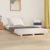 Image de Cadre De Lit Sans Matelas 75x190 Cm Bois De Pin Massif Vidaxl