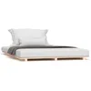 Image de Cadre De Lit Sans Matelas 140x190 Cm Bois De Pin Massif Vidaxl