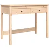 Image de Bureau Avec Tiroirs 100x50x78 Cm Bois Massif De Pin Vidaxl