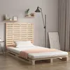 Image de Tête De Lit Murale 146x3x91,5 Cm Bois Massif De Pin Vidaxl