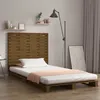 Image de vidaXL Tête de lit murale Marron miel 146x3x915 cm Bois massif de pin 824686