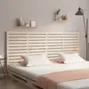 Image de Tête De Lit Murale 156x3x91,5 Cm Bois Massif De Pin Vidaxl