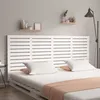 Image de vidaXL Tête de lit murale Blanc 166x3x915 cm Bois massif de pin 824699