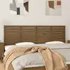 Image de Tête De Lit Murale Marron Miel 206x3x63 Cm Bois Massif De Pin Vidaxl