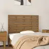 Image de Tête De Lit Murale Marron Miel 96x3x63 Cm Bois Massif De Pin Vidaxl