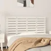 Image de vidaXL Tête de lit murale Blanc 146x3x63 cm Bois massif de pin 824734