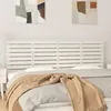 Image de 824749 vidaXL Tête de lit murale Blanc 166x3x63 cm Bois massif de pin