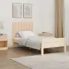 Image de Tête De Lit Murale 95,5x3x60 Cm Bois Massif De Pin Vidaxl
