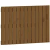 Image de Tête De Lit Murale Marron Miel 82,5x3x60 Cm Bois Massif De Pin Vidaxl