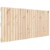 Image de Tête De Lit Murale 140x3x60 Cm Bois Massif De Pin Vidaxl