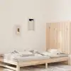Image de Tête De Lit Murale 95,5x3x90 Cm Bois Massif De Pin Vidaxl