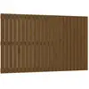 Image de Tête De Lit Murale Marron Miel 147x3x90 Cm Bois Massif De Pin Vidaxl