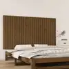 Image de Tête De Lit Murale Marron Miel 159,5x3x90 Cm Bois Massif De Pin Vidaxl