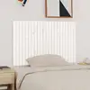 Image de Tête De Lit Murale Blanc 140x3x90 Cm Bois Massif De Pin Vidaxl