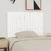 Image de vidaXL Tête de lit murale Blanc 140x3x90 cm Bois massif de pin 824919