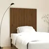 Image de Tête De Lit Murale Marron Miel 108x3x110 Cm Bois Massif De Pin Vidaxl