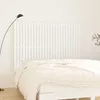 Image de Tête De Lit Murale Blanc 159,5x3x110 Cm Bois Massif De Pin Vidaxl