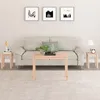 Image de Tables Gigognes 3 Pcs Bois De Pin Massif Vidaxl