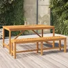 Image de Banc De Jardin 150 Cm Bois Massif D'acacia Vidaxl